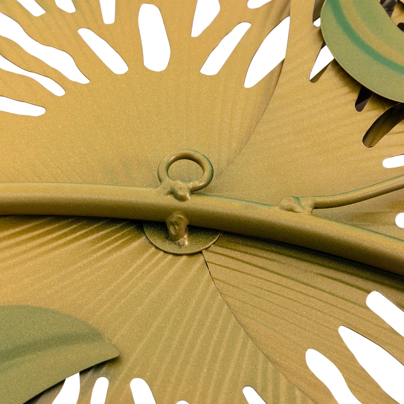 Modern Iron Flower-Shaped Wall Decor 3D